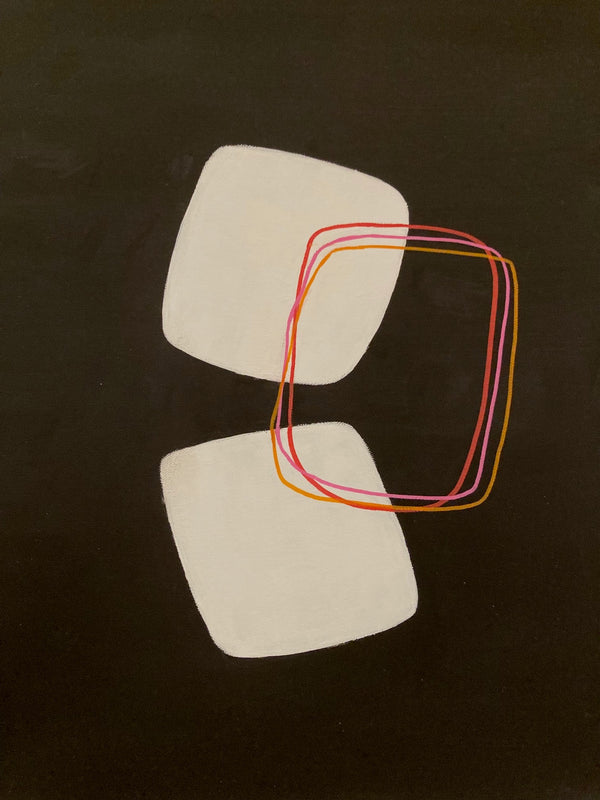 Let's Simplify Things black red pink orange rings